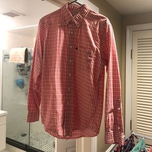 Light Red casual button down